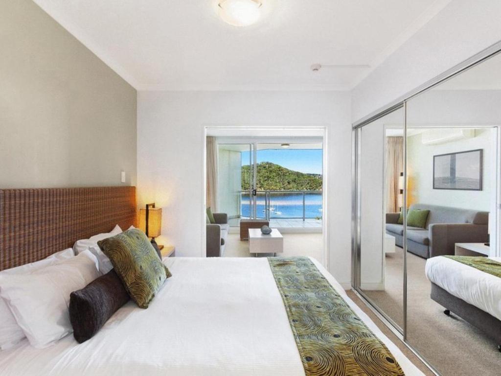 Ocean Panorama - 1 Bedroom Oceanview Apt Ettalong Beach Ngoại thất bức ảnh