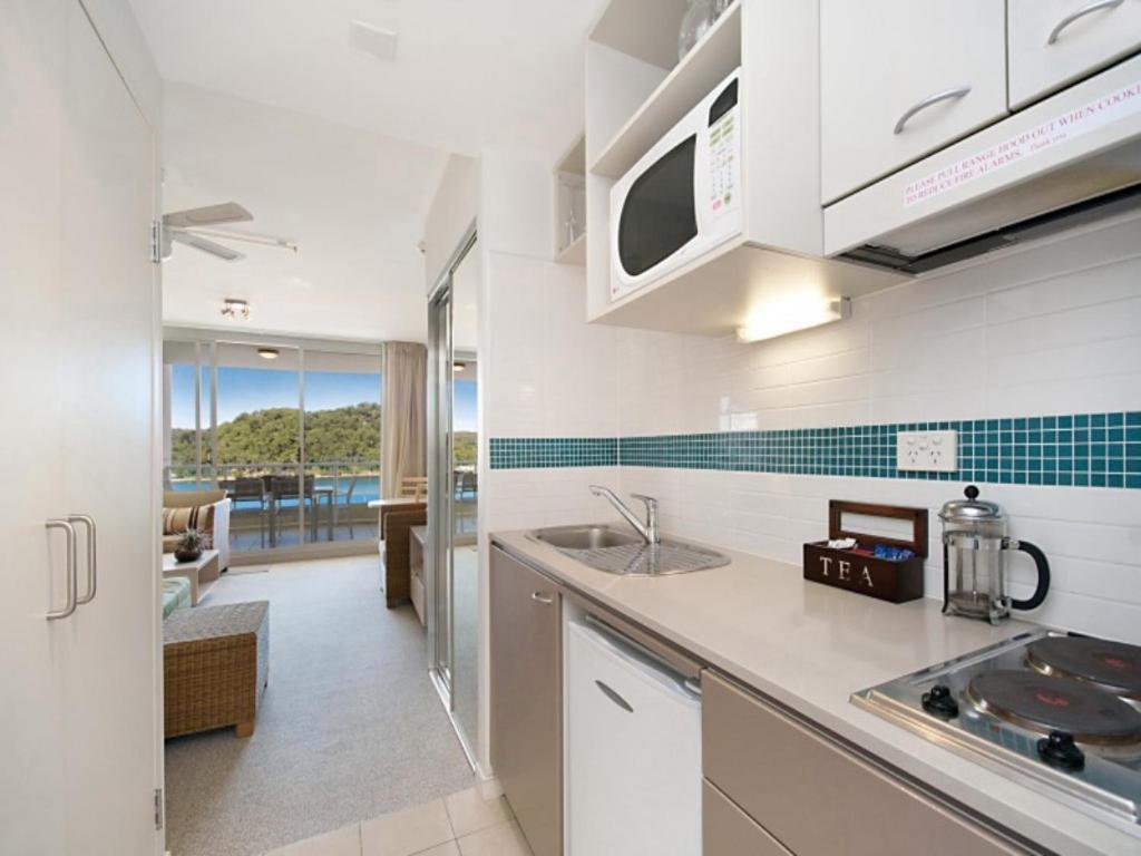Ocean Panorama - 1 Bedroom Oceanview Apt Ettalong Beach Ngoại thất bức ảnh