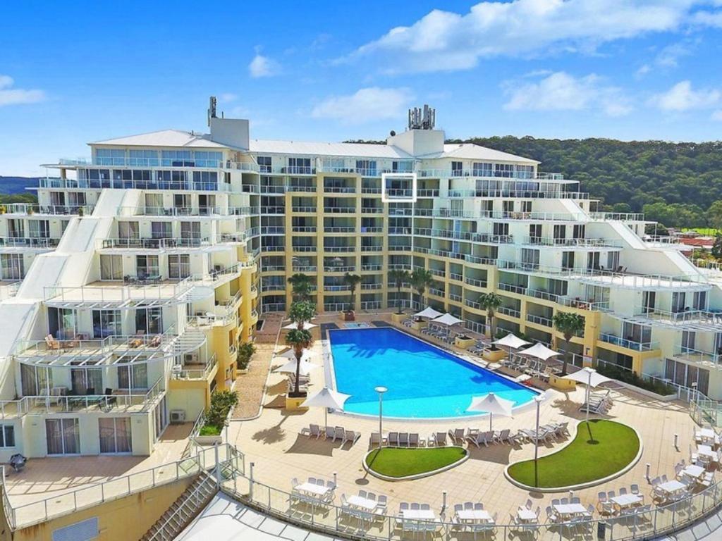 Ocean Panorama - 1 Bedroom Oceanview Apt Ettalong Beach Ngoại thất bức ảnh